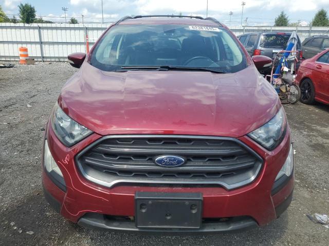 MAJ6P1CL6JC165820 - 2018 FORD ECOSPORT SES Rouge photo 5