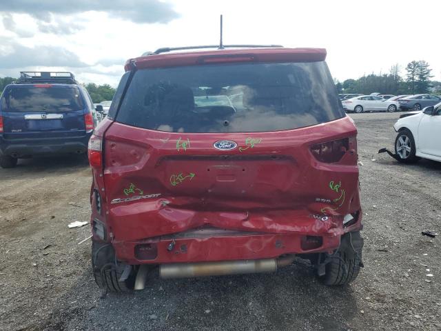 MAJ6P1CL6JC165820 - 2018 FORD ECOSPORT SES Rouge photo 6