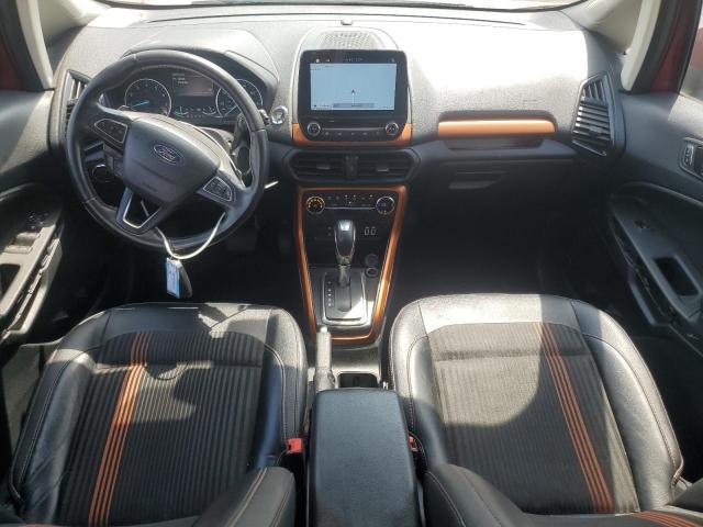 MAJ6P1CL6JC165820 - 2018 FORD ECOSPORT SES Rouge photo 8