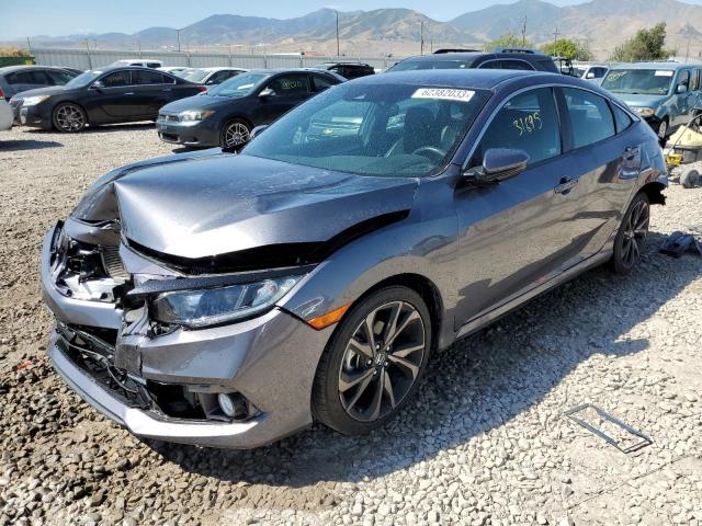 2HGFC2F80MH512743 - 2021 HONDA CIVIC SPORT 石墨色 照片 1