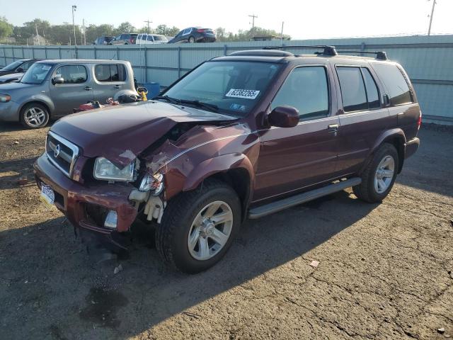 JN8DR09Y83W831073 - 2003 NISSAN PATHFINDER LE RED photo 1