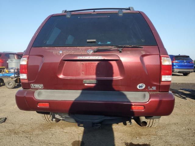 JN8DR09Y83W831073 - 2003 NISSAN PATHFINDER LE RED photo 6