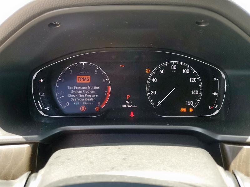 1HGCV1F53LA026681 - 2020 HONDA ACCORD EXL ნაცრისფერი ფოტო 9