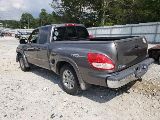 5TBRT34123S397823 - 2003 TOYOTA TUNDRA ACCESS CAB SR5 GRAY photo 2