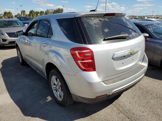 2GNALBEK6G1151836 - 2016 CHEVROLET EQUINOX LS SILVER photo 3