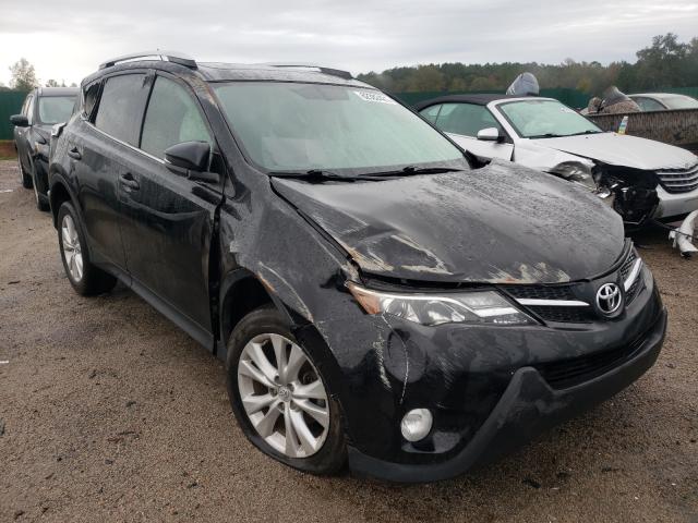 2T3YFREVXDW026794 - 2013 TOYOTA RAV4 LIMITED BLACK photo 1