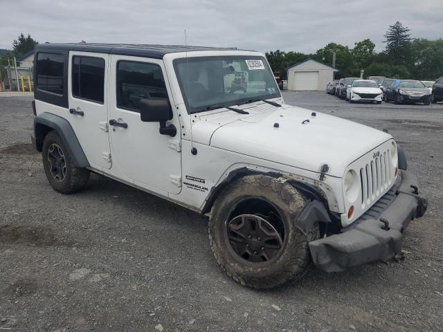 1C4BJWDG7CL214521 - 2012 JEEP WRANGLER U SPORT WHITE photo 4