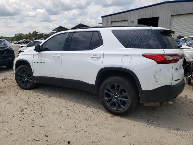 1GNERJKW1MJ267092 - 2021 CHEVROLET TRAVERSE RS WHITE photo 2