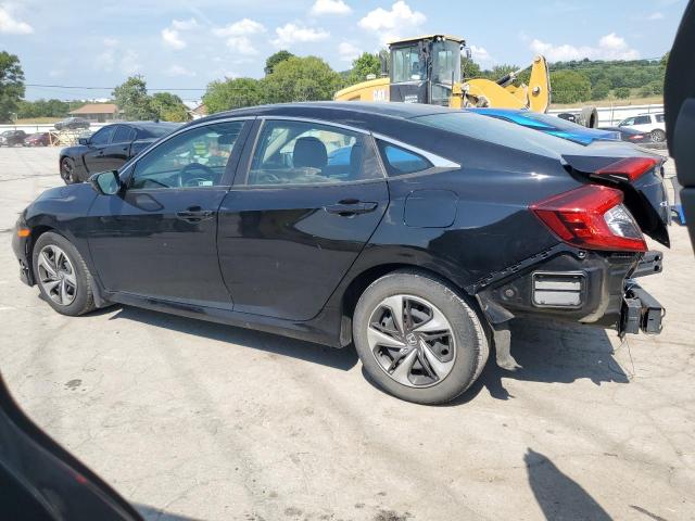 19XFC2F62LE027012 - 2020 HONDA CIVIC LX BLACK photo 2