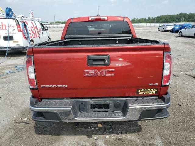 1GTG6BE30F1218177 - 2015 GMC CANYON SLE RED photo 6