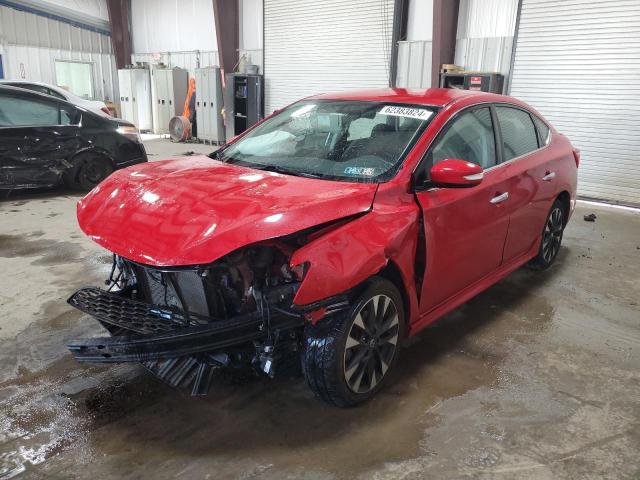 3N1AB7AP2JY204893 - 2018 NISSAN SENTRA S RED photo 1