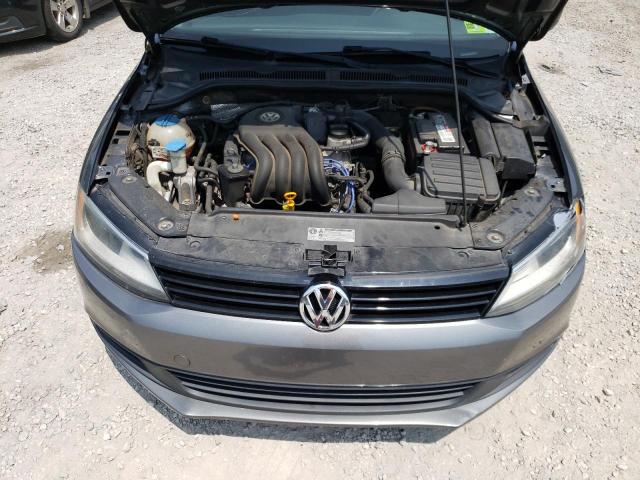 3VW1K7AJ6BM344153 - 2011 VOLKSWAGEN JETTA BASE 灰色 照片 11