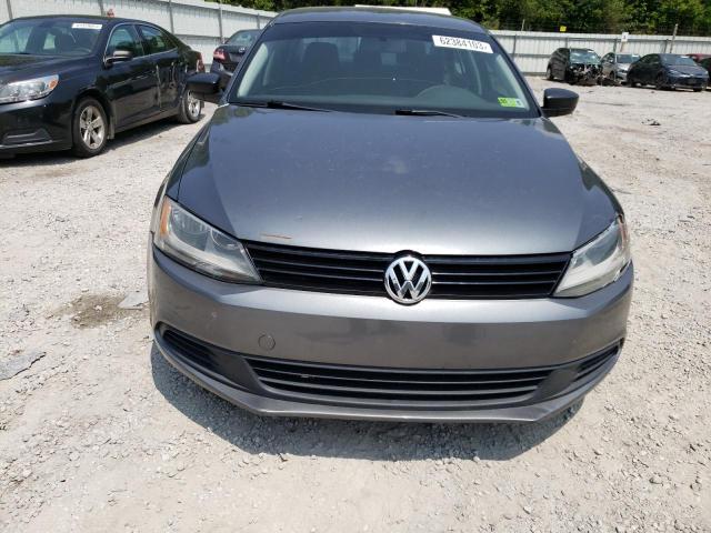 3VW1K7AJ6BM344153 - 2011 VOLKSWAGEN JETTA BASE 灰色 照片 5