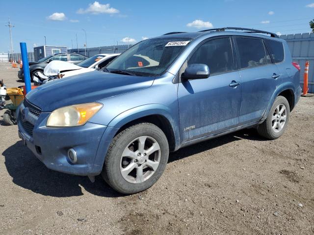 JTMYK4DVXAD004691 - 2010 TOYOTA RAV4 LIMITED BLUE photo 1