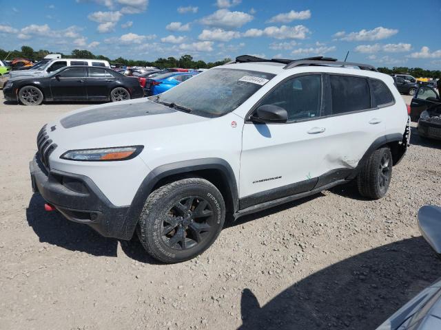 1C4PJMBSXGW306700 - 2016 JEEP CHEROKEE TRAILHAWK WHITE photo 1