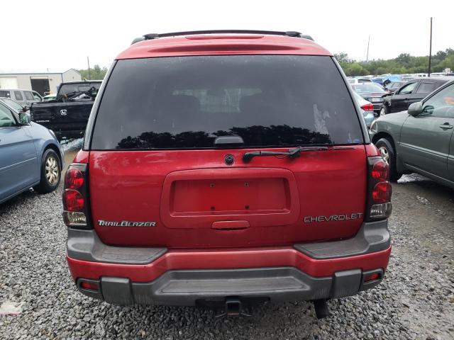 1GNET16S736121032 - 2003 CHEVROLET TRAILBLAZE EXT RED photo 6