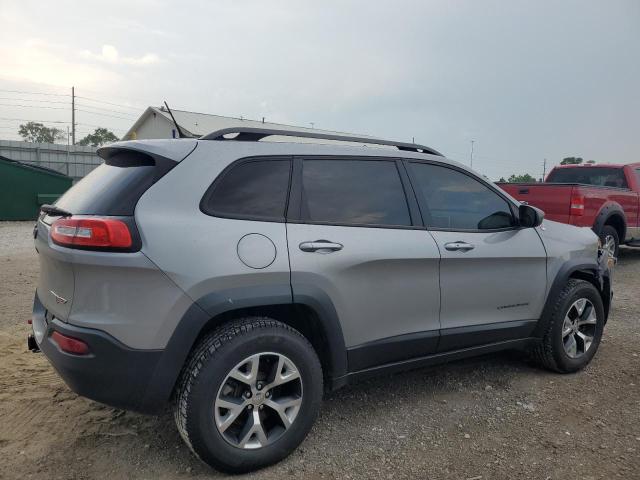 1C4PJMBSXFW606896 - 2015 JEEP CHEROKEE TRAILHAWK 灰色 照片 3