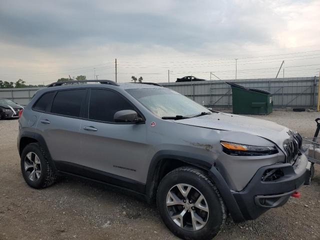 1C4PJMBSXFW606896 - 2015 JEEP CHEROKEE TRAILHAWK 灰色 照片 4