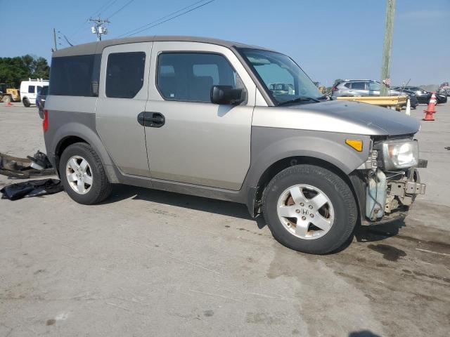 5J6YH28543L041445 - 2003 HONDA ELEMENT EX GRAY photo 4