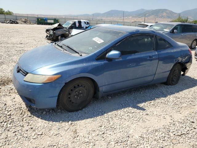 2HGFG12658H541762 - 2008 HONDA CIVIC LX BLUE photo 1