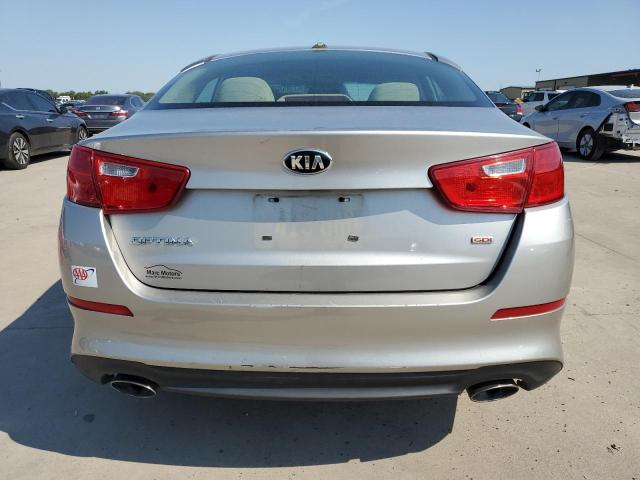 KNAGM4A76E5490702 - 2014 KIA OPTIMA LX SILVER photo 6