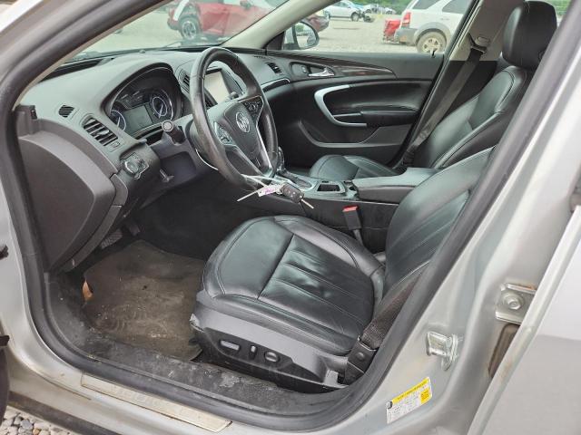 2G4GV5EK6F9270335 - 2015 BUICK REGAL SILVER photo 7