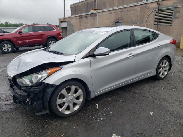 5NPDH4AE9DH254746 - 2013 HYUNDAI ELANTRA GLS SILVER photo 1