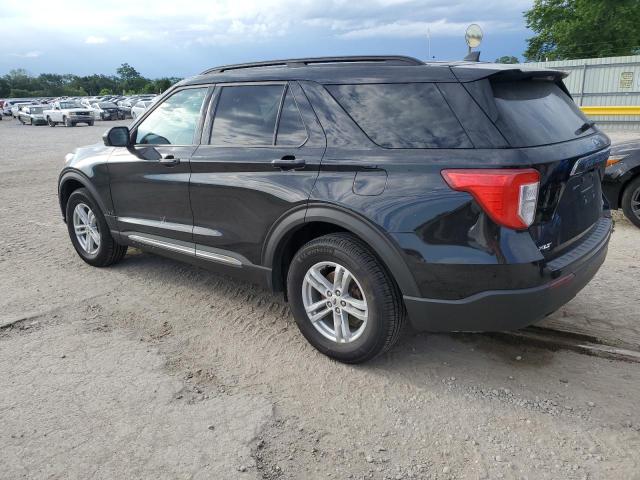 1FMSK8DH4MGB79198 - 2021 FORD EXPLORER XLT შავი ფოტო 2