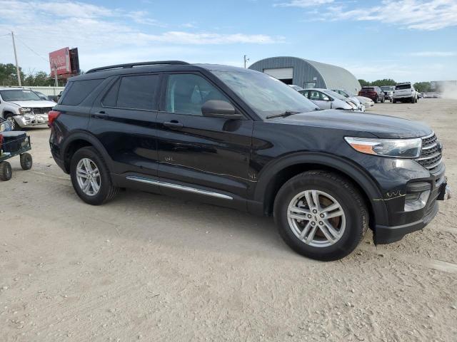 1FMSK8DH4MGB79198 - 2021 FORD EXPLORER XLT შავი ფოტო 4