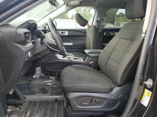 1FMSK8DH4MGB79198 - 2021 FORD EXPLORER XLT შავი ფოტო 7
