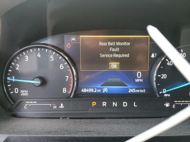 1FMSK8DH4MGB79198 - 2021 FORD EXPLORER XLT შავი ფოტო 9