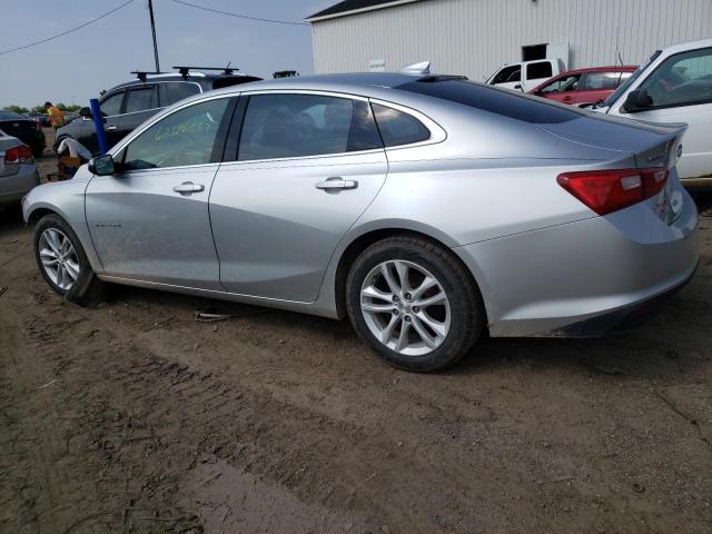 1G1ZE5STXGF201112 - 2016 CHEVROLET MALIBU LT SILVER photo 2