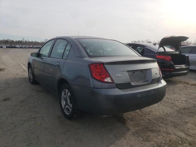 1G8AL52FX4Z172915 - 2004 SATURN ION LEVEL 3 GRAY photo 3