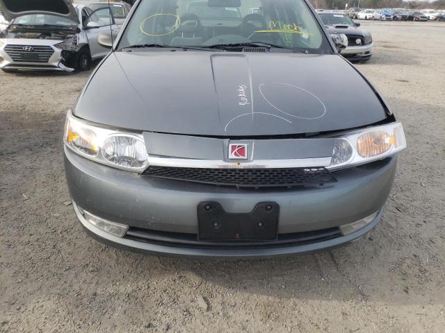 1G8AL52FX4Z172915 - 2004 SATURN ION LEVEL 3 GRAY photo 9