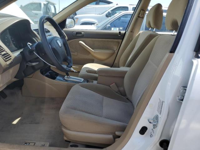 2HGES16325H563059 - 2005 HONDA CIVIC DX VP WHITE photo 7