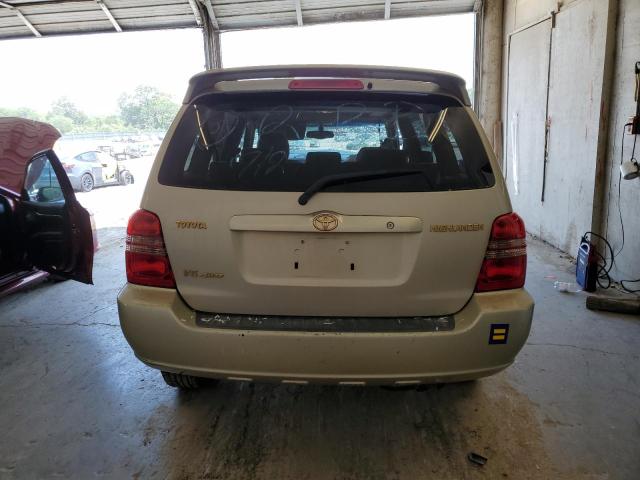 JTEHF21A730113643 - 2003 TOYOTA HIGHLANDER LIMITED BEIGE photo 6