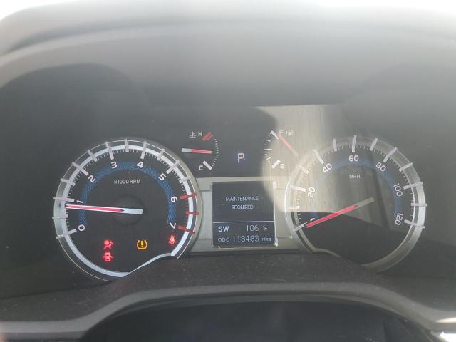 JTEBU5JR4G5312841 - 2016 TOYOTA 4RUNNER SR5/SR5 PREMIUM თეთრი ფოტო 9