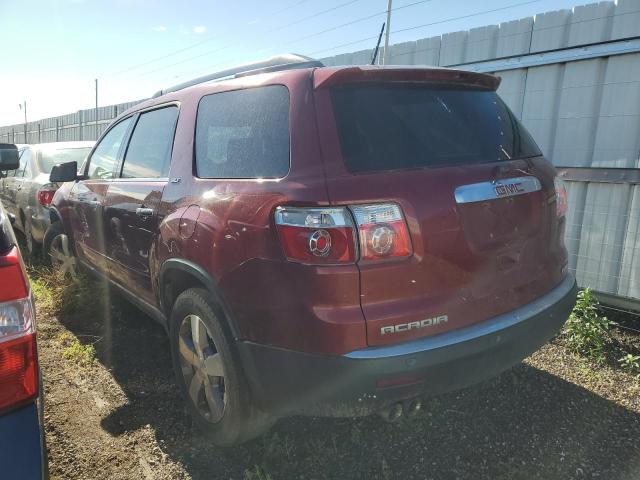 1GKLVMEDXAJ176569 - 2010 GMC ACADIA SLT-1 RED photo 2