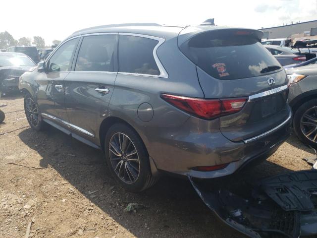 5N1DL0MM1HC514614 - 2017 INFINITI QX60 GRAY photo 2