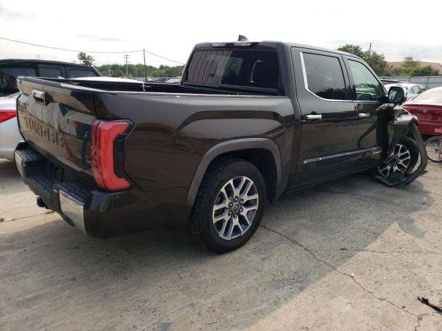 5TFMA5DB4NX029572 - 2022 TOYOTA TUNDRA CREWMAX PLATINUM Braun Foto 3