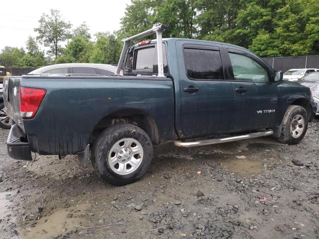 1N6BA07B55N527066 - 2005 NISSAN TITAN XE GREEN photo 3