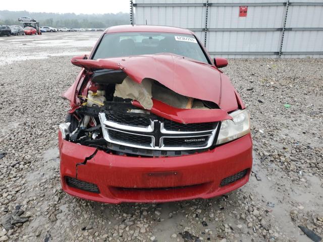 1C3CDZCB0CN150673 - 2012 DODGE AVENGER SXT RED photo 5