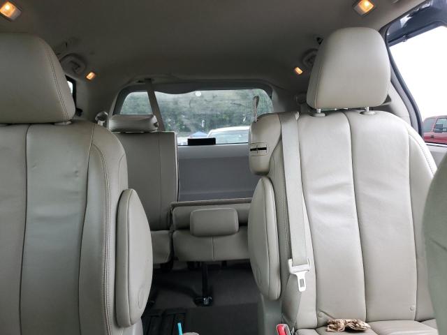 5TDYK3DC5DS375534 - 2013 TOYOTA SIENNA XLE BLUE photo 10