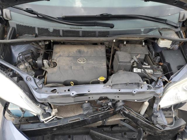 5TDYK3DC5DS375534 - 2013 TOYOTA SIENNA XLE BLUE photo 12