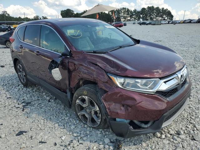 7FARW1H86KE015178 - 2019 HONDA CR-V EXL BURGUNDY photo 4