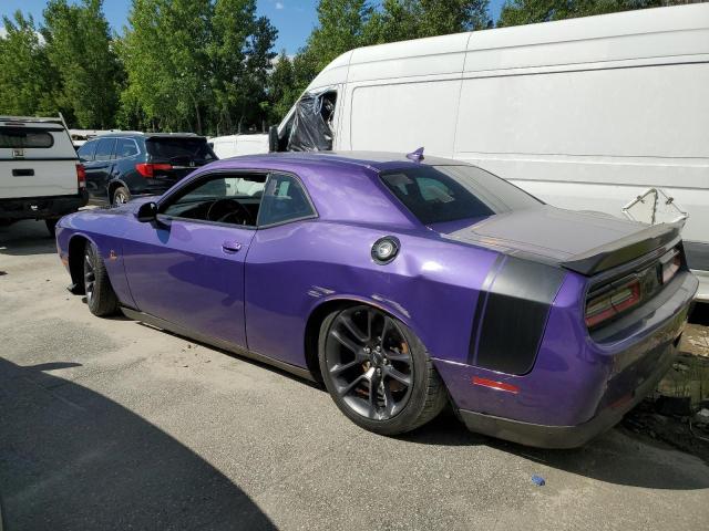 2C3CDZFJ8KH574533 - 2019 DODGE CHALLENGER R/T SCAT PACK PURPLE photo 2
