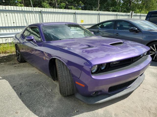 2C3CDZFJ8KH574533 - 2019 DODGE CHALLENGER R/T SCAT PACK PURPLE photo 4
