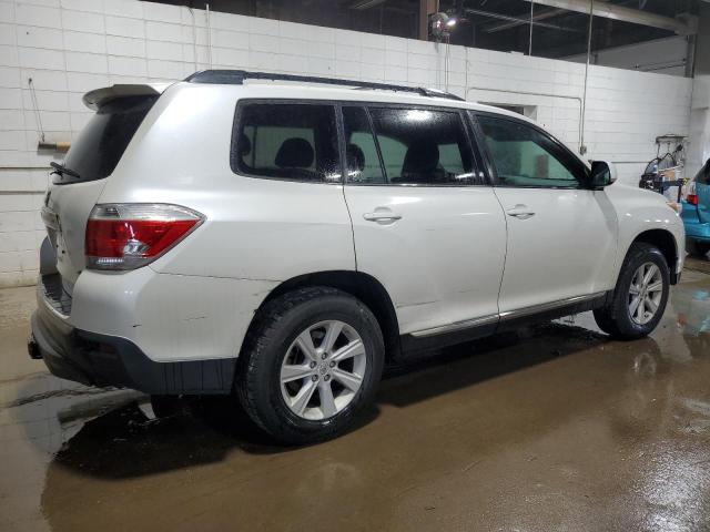 5TDBK3EH6CS172649 - 2012 TOYOTA HIGHLANDER BASE Սպիտակ լուսանկար 3