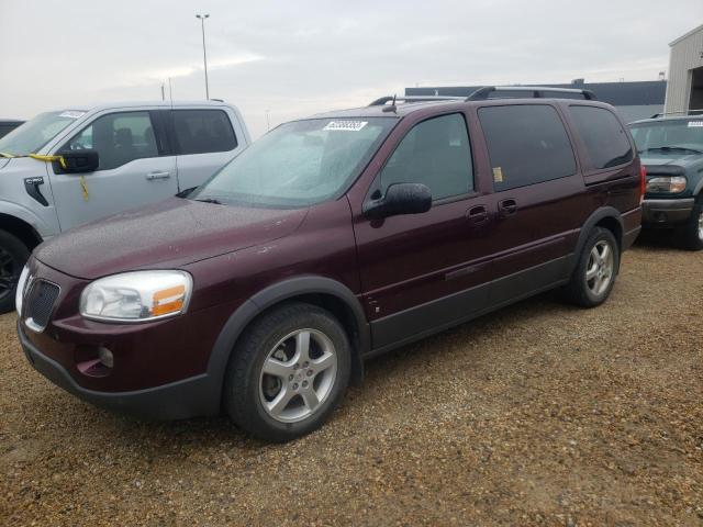 1GMDV23169D104741 - 2009 PONTIAC MONTANA SV6 MAROON photo 1