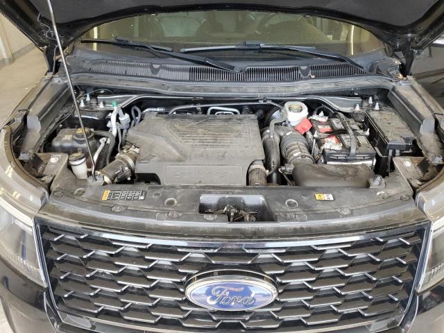 1FM5K8GT3JGB49294 - 2018 FORD EXPLORER SPORT BLACK photo 12